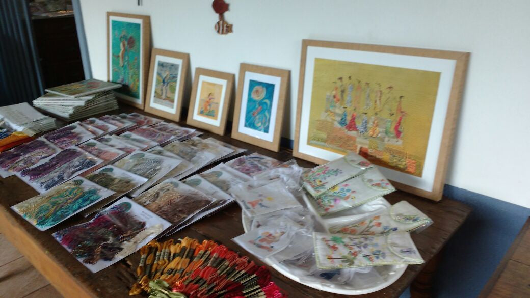 Bazar de Natal Matizes Dumont e Icad - Oficina de Bordados em Brasília