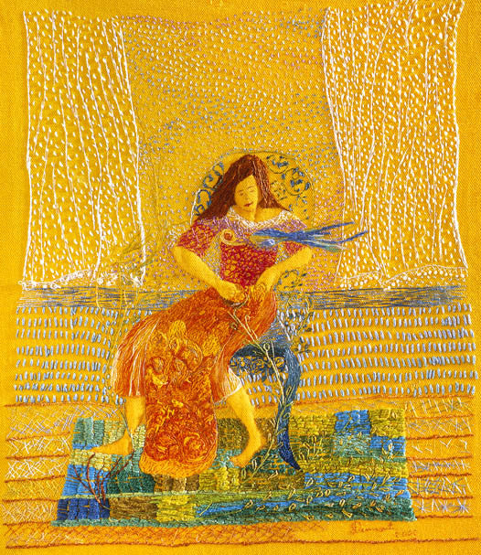 ''Não tenha medo de recomeçar a trama da sua vida'' (Ana Luísa Lacombe)