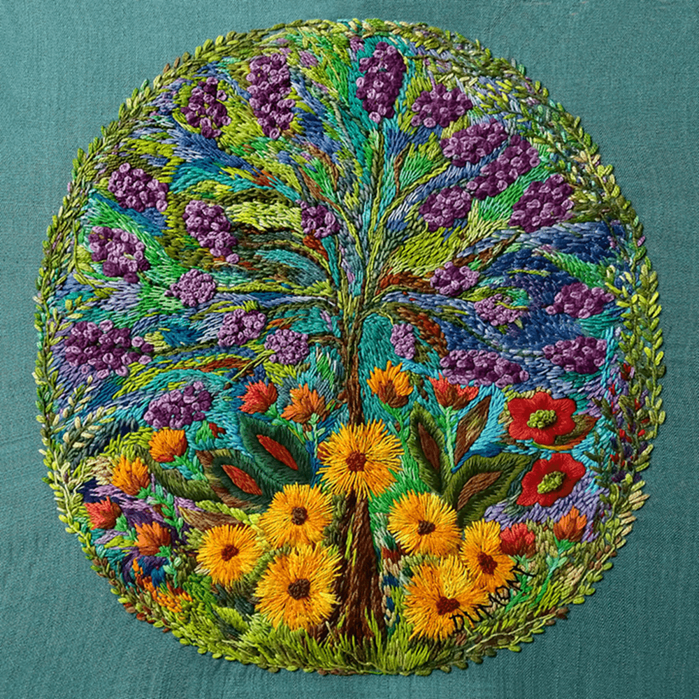 Flores de Maria no Jardim de Todos