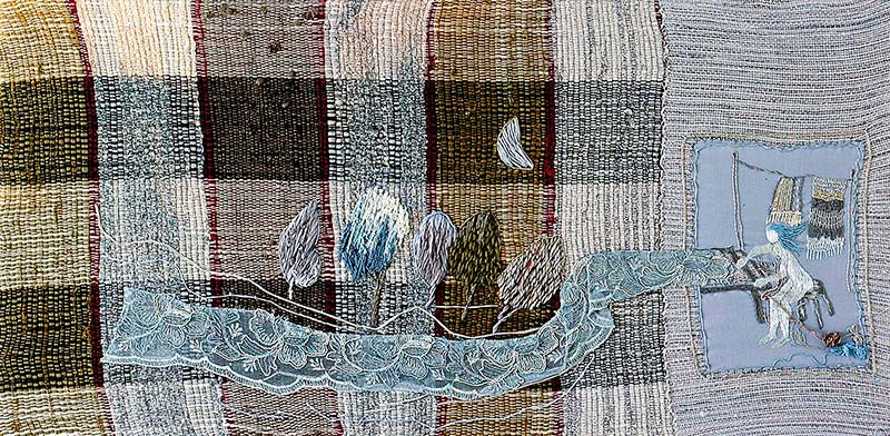 Coragem de moça tecelã