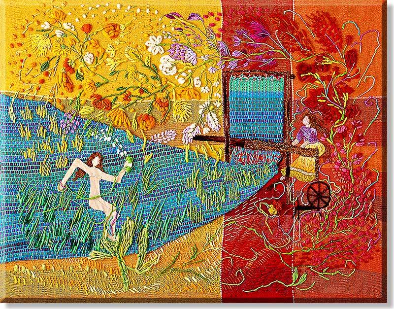 Tecendo a vida bordadeira