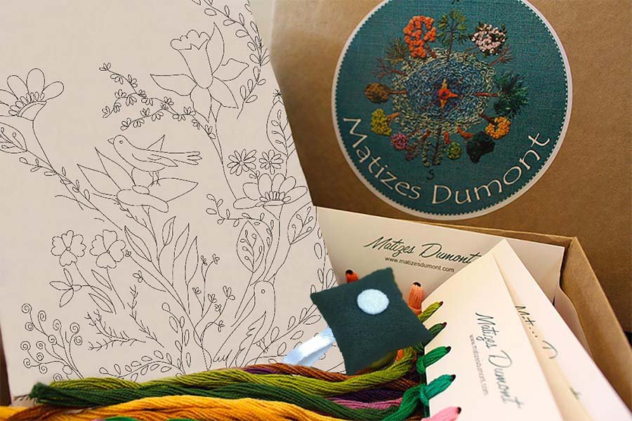 Risco para Bordado  - Tema "Florada de encanto"