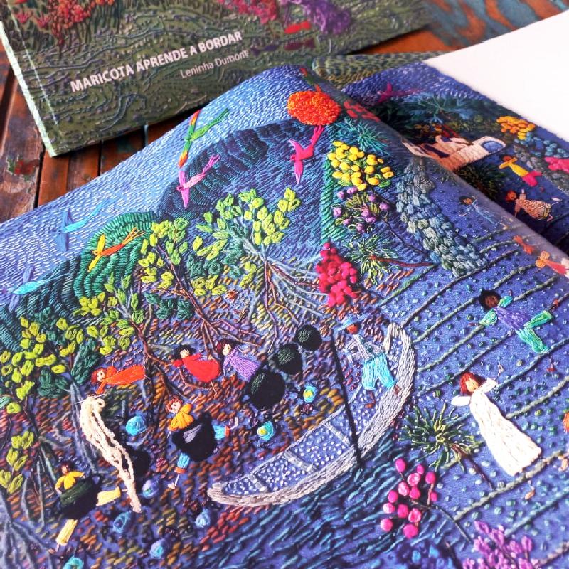Livro - Maricota Aprende a Bordar