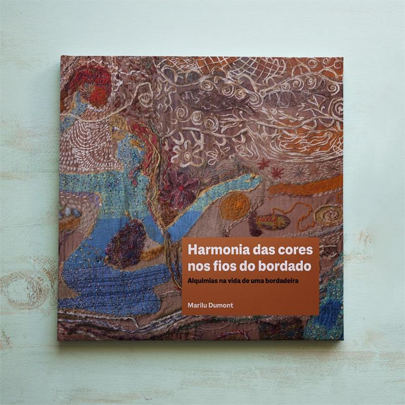 Livro - Harmonia das cores nos fios do bordado