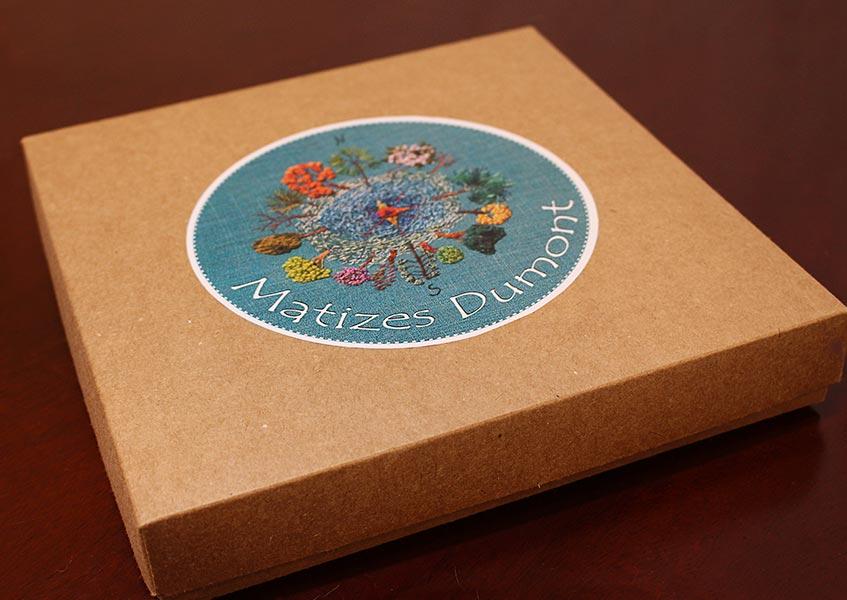 Kit para Bordado  - Tema "Flores de Antônia"
